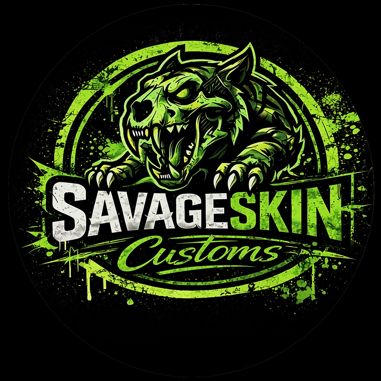 SavageSkin Customs logo